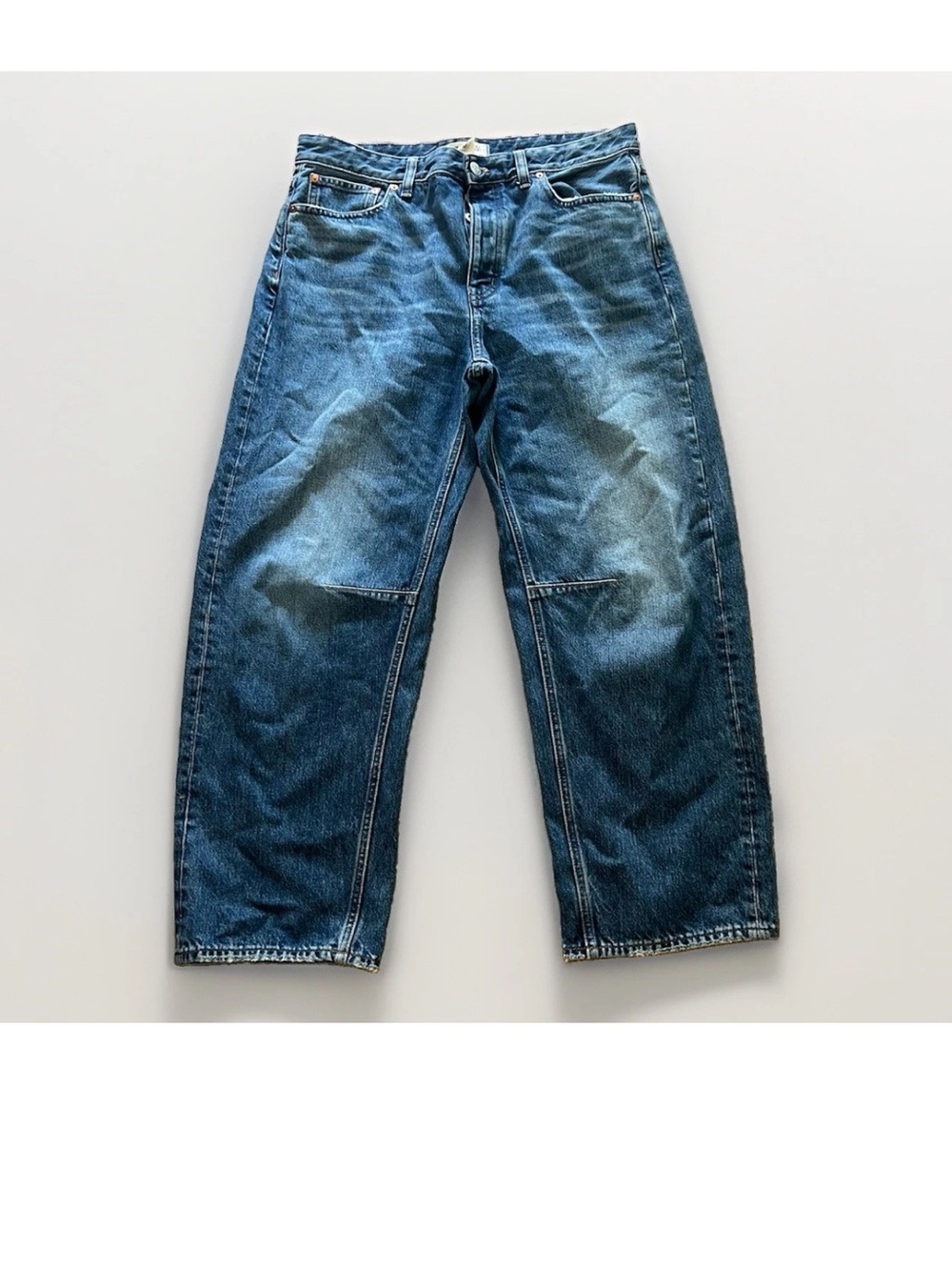 Madewell The Darted Barrel Leg Jeans Size 28 EUC